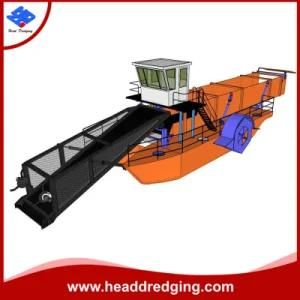 Widely Used River / Sea Water Weed Harvester / Floating Garbage Collecting Boats