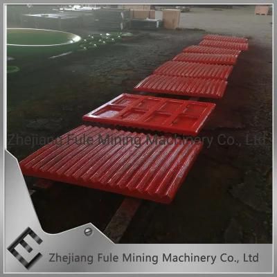 Stone Crusher Wear Resistant Part Jaw Plate