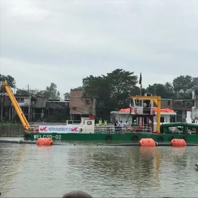 22 Inch Clear Water Flow: 5000m3/Hour Cutter Suction Dredger for River/Lake/Sea Sand ...