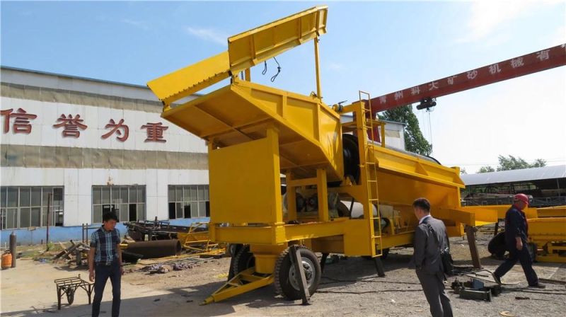 Good After-Sale Service High Quality Gold Mining Trommel/Mining Washing Plant