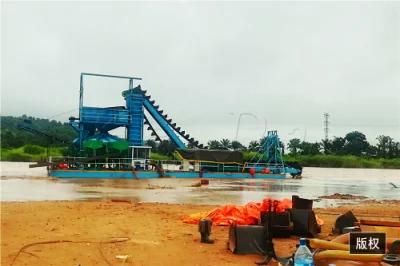 Keda Good Performance Reliable River Bucket Chain Sand/Gold Dredger