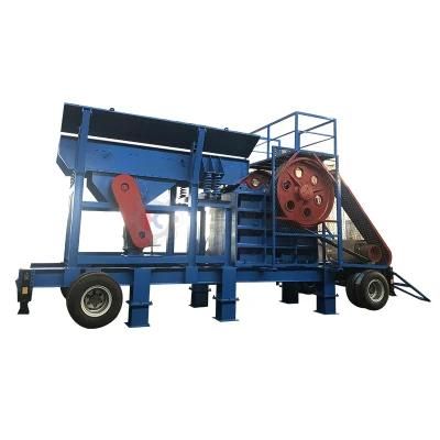 Widely Used Jaw Impact Crusher Machine Stone Mobile Crushing Plant Station Portable Rock ...
