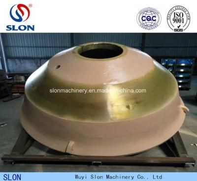 Manganese Casting Wear Parts Concave and Mantle for Terex Sandvik Cone Crusher
