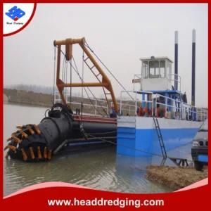 High Performance Cutter Suction Dredger Canal/Port Dredge for Sale