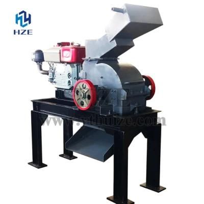 Hard Rock Mining Diesel and Electric Motor Gold Hammer Mill