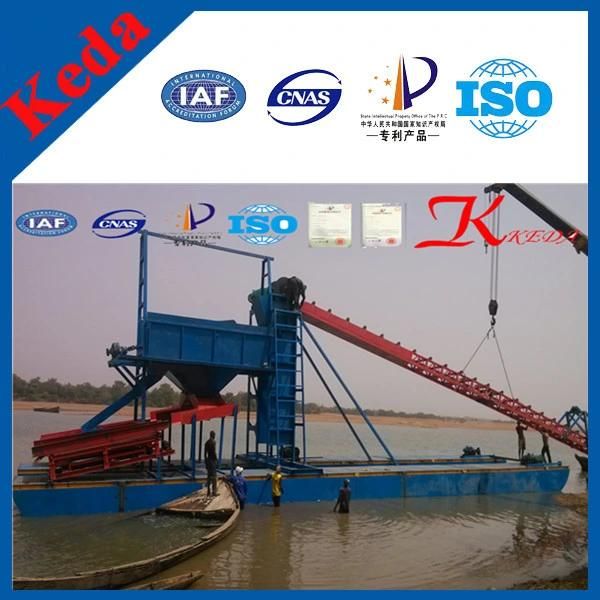 Gold Mining Bucket-Wheel Dredger for Sale