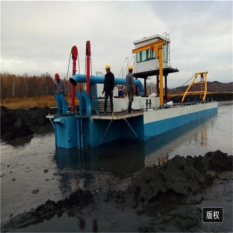 6000m3 Hydraulic Cutter Suction Sand Dredge Equipment Gold Mining Dredger Machine