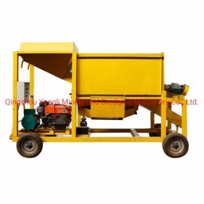 25 Tons/Hour Mobile Gold Washing Plant &#160; for Sales in Africa