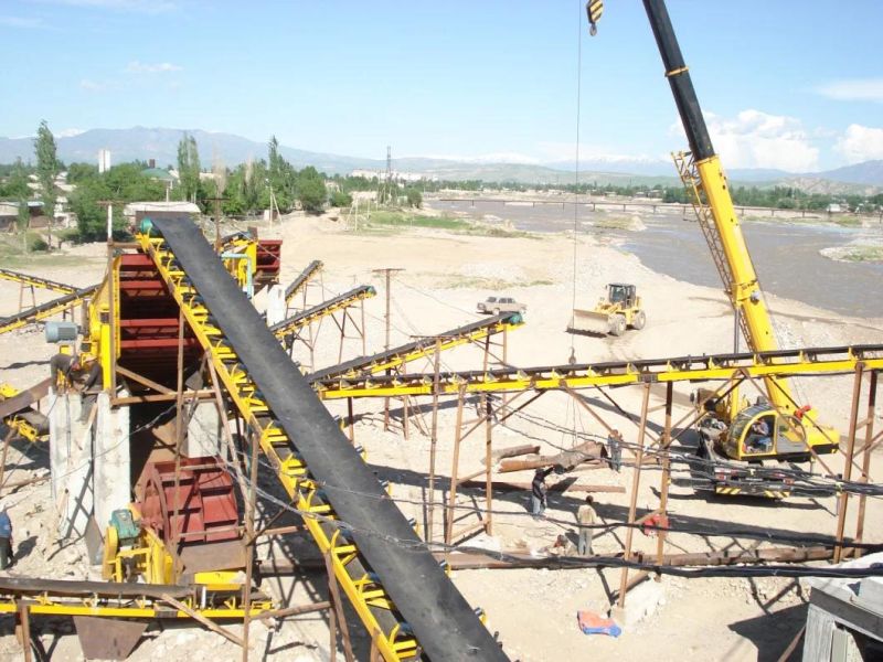 B Style Belt Conveyor for Stone Crusher