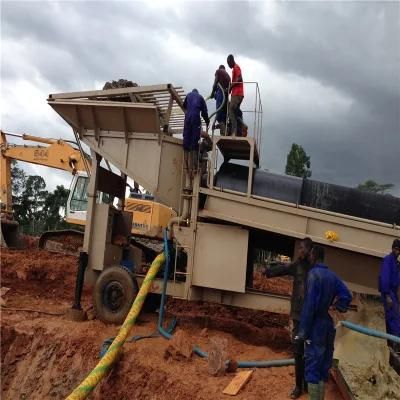 Rotary Gravel Washing Screen Gold Mining Sets