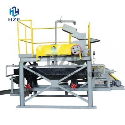 1 Ton Mobile Small Scale Hard Rock Gold Mining Processing Equipment