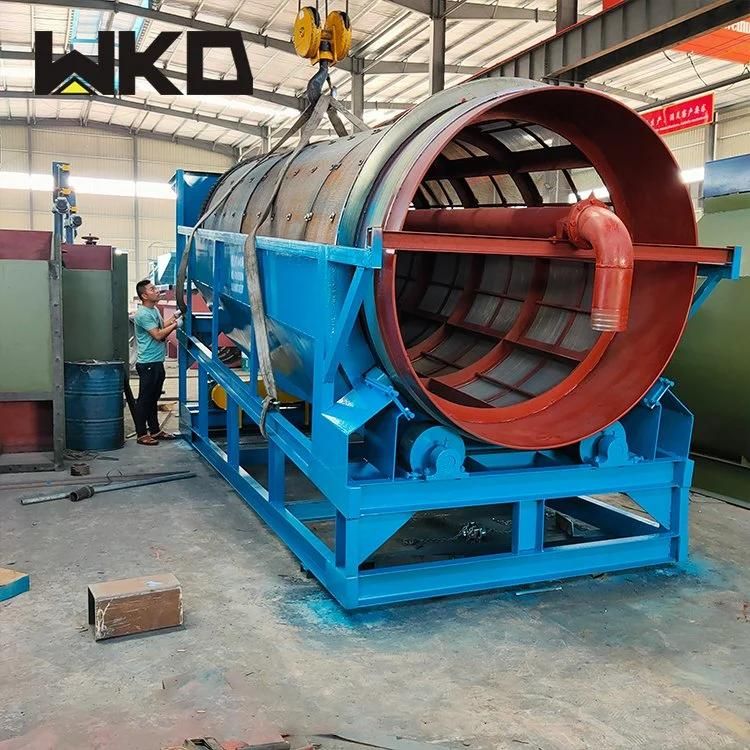 High Capacity Mining Ore Washing Machine Trommel Screen