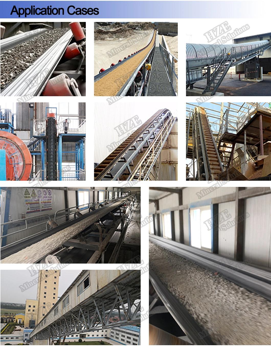 Ore Corrugated Sidewall Belt Conveyor of Mineral Processing Plant