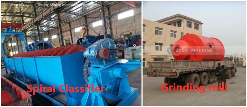 Heavy Minerals Tungsten Chrome Ilmenite Ore Refining Machine Spiral Separator