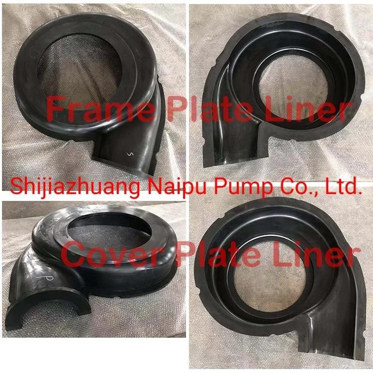 10/8 E-M Medium Duty Pump Rubber Cover Plate Liner F10018r