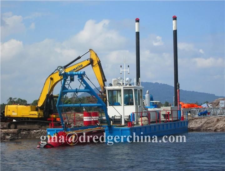 Cheap Price Cutter Head Dredger Machine /Sand Mining Dredger in Sale