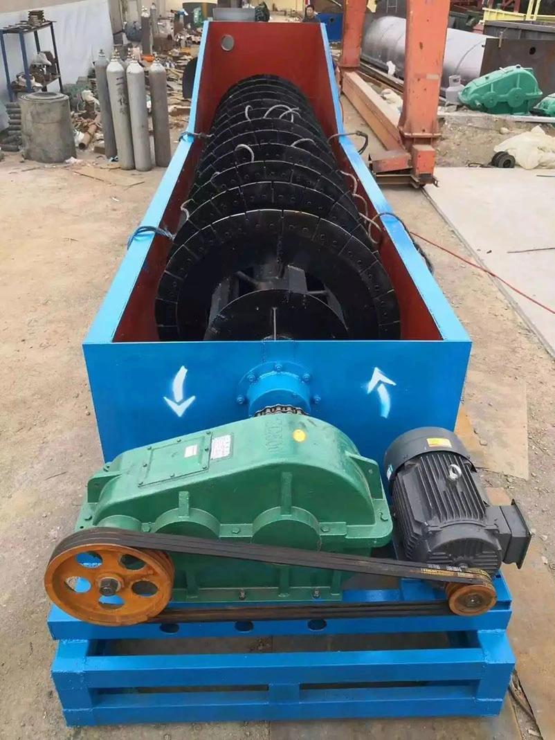 Top Material Long Screw Log Washer/Spiral Sand Washer