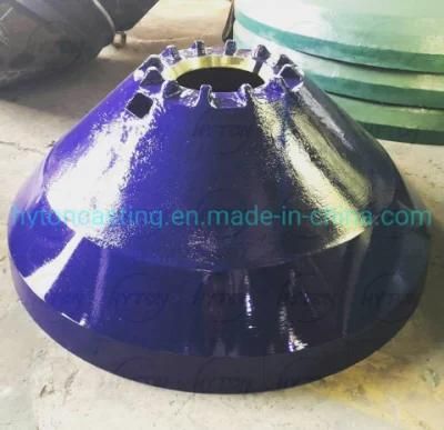 Apply to Terex C-1550 Cone Crusher High Manganese Casting Parts Concave Mantle