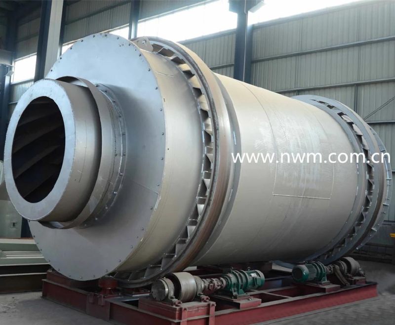 60tph Rotary Type Triple Drum Dryer with Gas