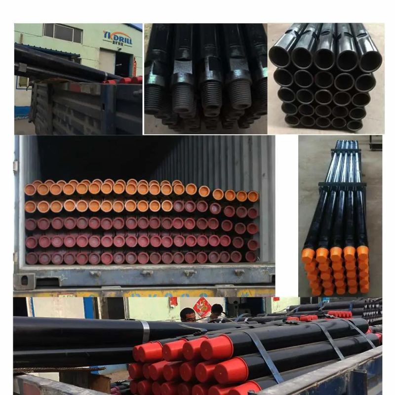 76mm Water Well Drill Pipe with API 2 3/8" Reg