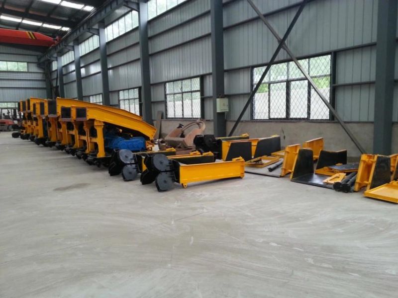 Mining Scraper Bucket Rock Loader with Pneumatic Pushing Car Cylinder