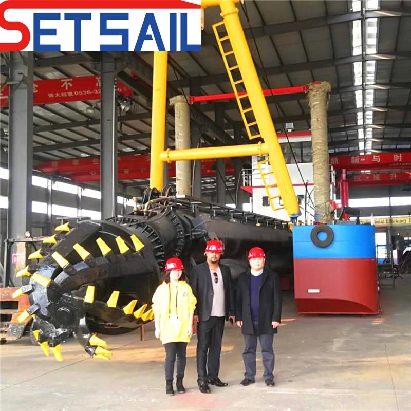 Water Flow 3000/3500/5000m3 Hydraulic Diesel Enigne 20inch Cutter Suction Dredger for /Lake /Sea /Reservoir /Port Sand