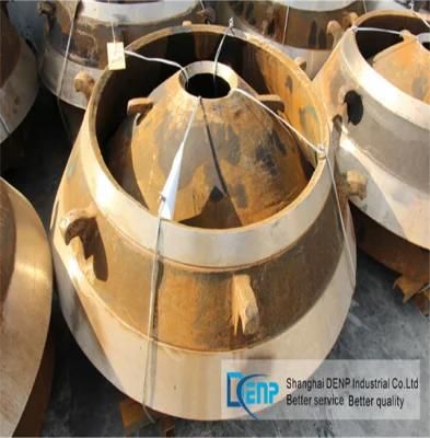 Trio Cone Crusher Spare Parts Concave and Mantle