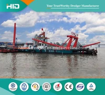 HID Brand Cutter Suction Dredger with Dredging in River for Sale