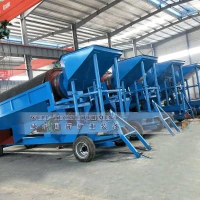 Mobile Drum Trommel for Gravel Classifier