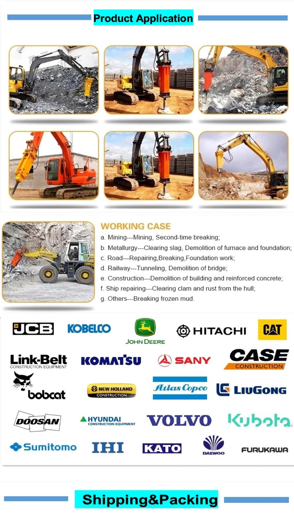 All Directions Rotate Construction Machine Spare Parts Rock Grab Excavator Hydraulic Grapple