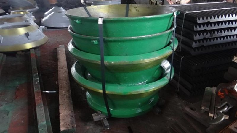 Concave and Mantle Cone Crusher HP Parts