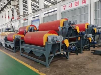 Drum Type Permanent Magnetic (magnet) Separator (separation) for Mineral Processing