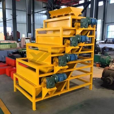 High Intensity Dry Permanent Magnetic Roll Separator Cr 150*1000