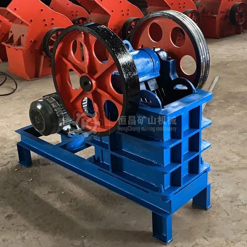 Energy Saving Small Lab Jaw Crusher Machine, Mini Crusher