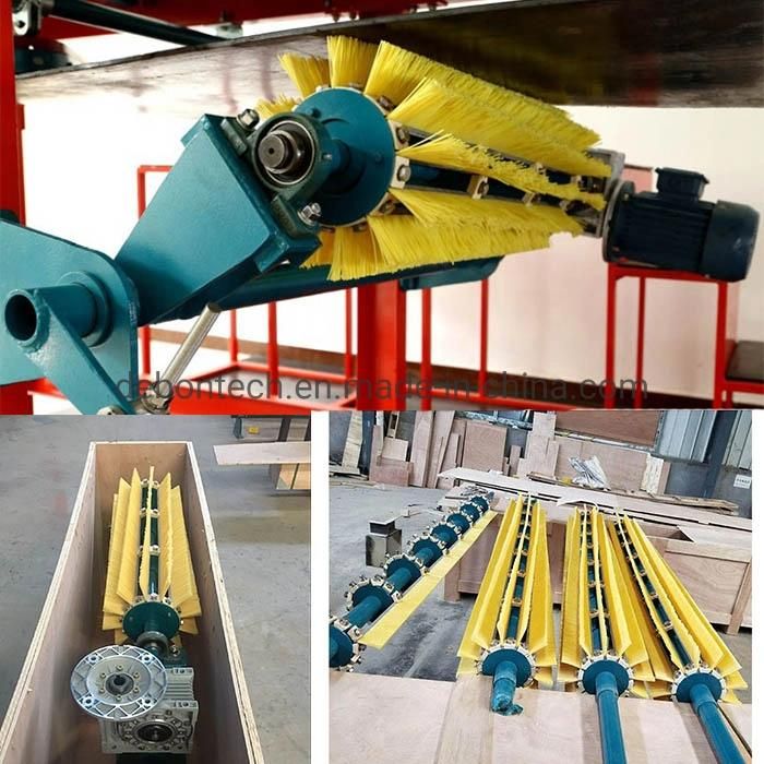 Rotary Roller Brush Belt Cleaner for Conveyor Chevron Belt