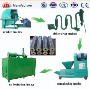 Low Consumption Sawdust Charcoal Machine