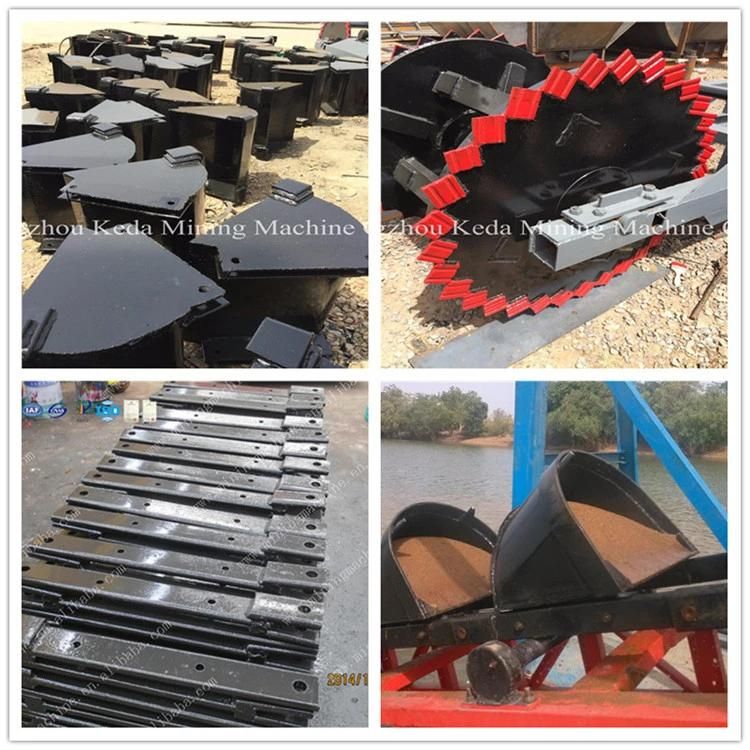 Chinese Bucket Line Dredger Chain Bucket Dredger Diamond Mining Dredger Gold Dredger River Sand Gold Dredger for Sale