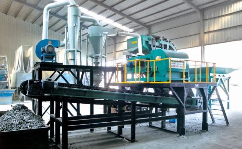 Eddy Current Separator Separates Nonferrous Metals Such as Aluminum, Die-Cast Metal, and Copper