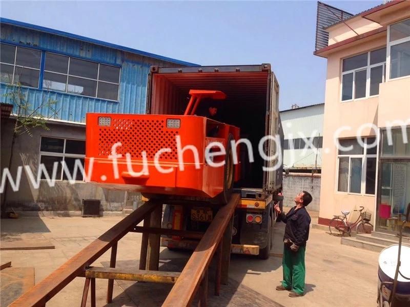 China supply Diesel underground mining scraper for with hydraulic working system