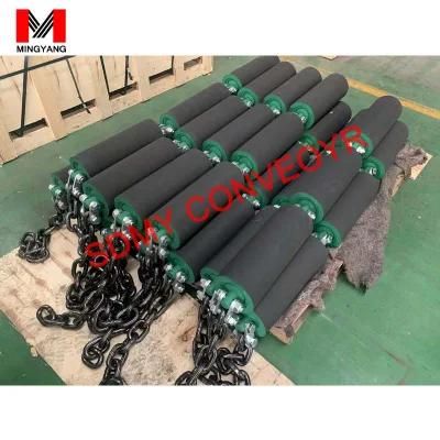 Conveyor Rubber Roller Rubber Coated Roller with Natural Rubber Layer