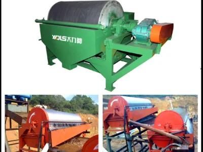 Wet Type Rare Earth Drum Permanent Magnetic Particle Separator Equipment