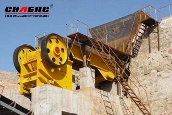 ISO 9001 Large Capacity Mine Gold Stone Coal Rock Jaw Crusher Supplied