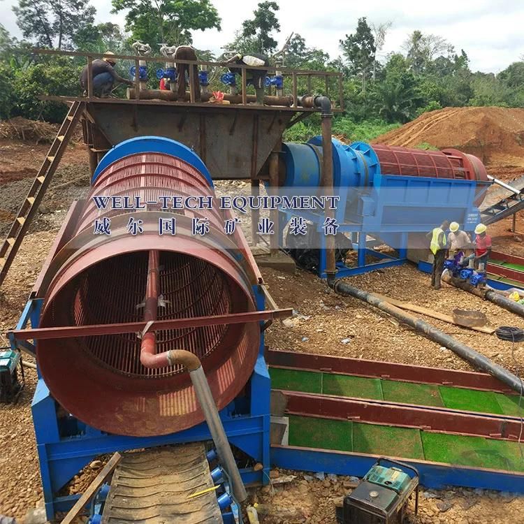 Gold Scrubber Trommel Machine Trommel Drum Scrubber Mineral Separator