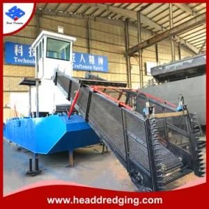 Full Automatic Hydraulic Operation Trash Salvage Skimmer Boat Ship Harvester