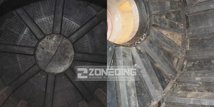 Graphite Grinding Rubber Liner Ball Mill (1200X4500)