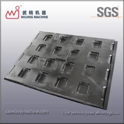 High Manganese Steel Jaw Plate for Stone Jaw Crusher