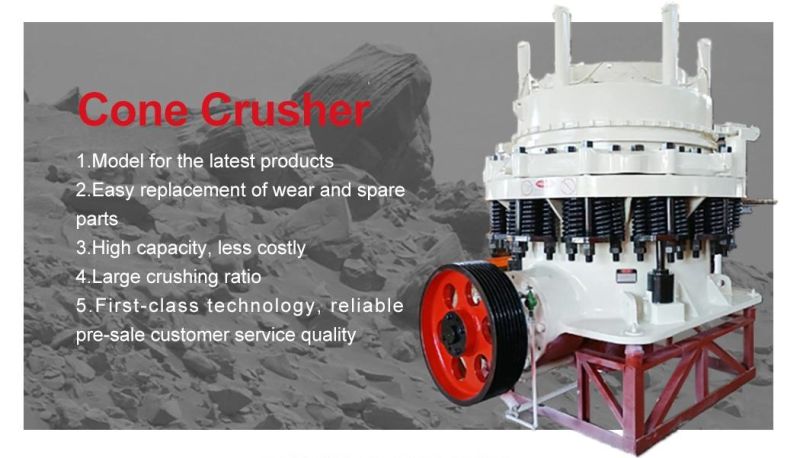 high production capacity symons  spring cone crusher for sale