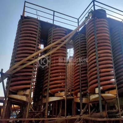 [Factory Directly Sale] Mining Sand Wash Plant Gravity Spiral Chute Separator for Heavy ...