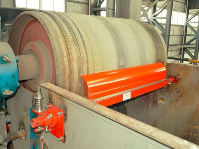 Secondary/Primary Polyurethane Blade Belt Scraper Cleaner for Belt Conveyor