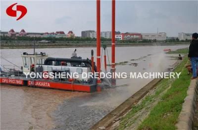 Pump Desilting Dredger in China